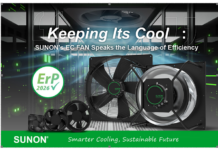 Keeping Its Cool: SUNON’s EC FAN Speaks the Language of Efficiency